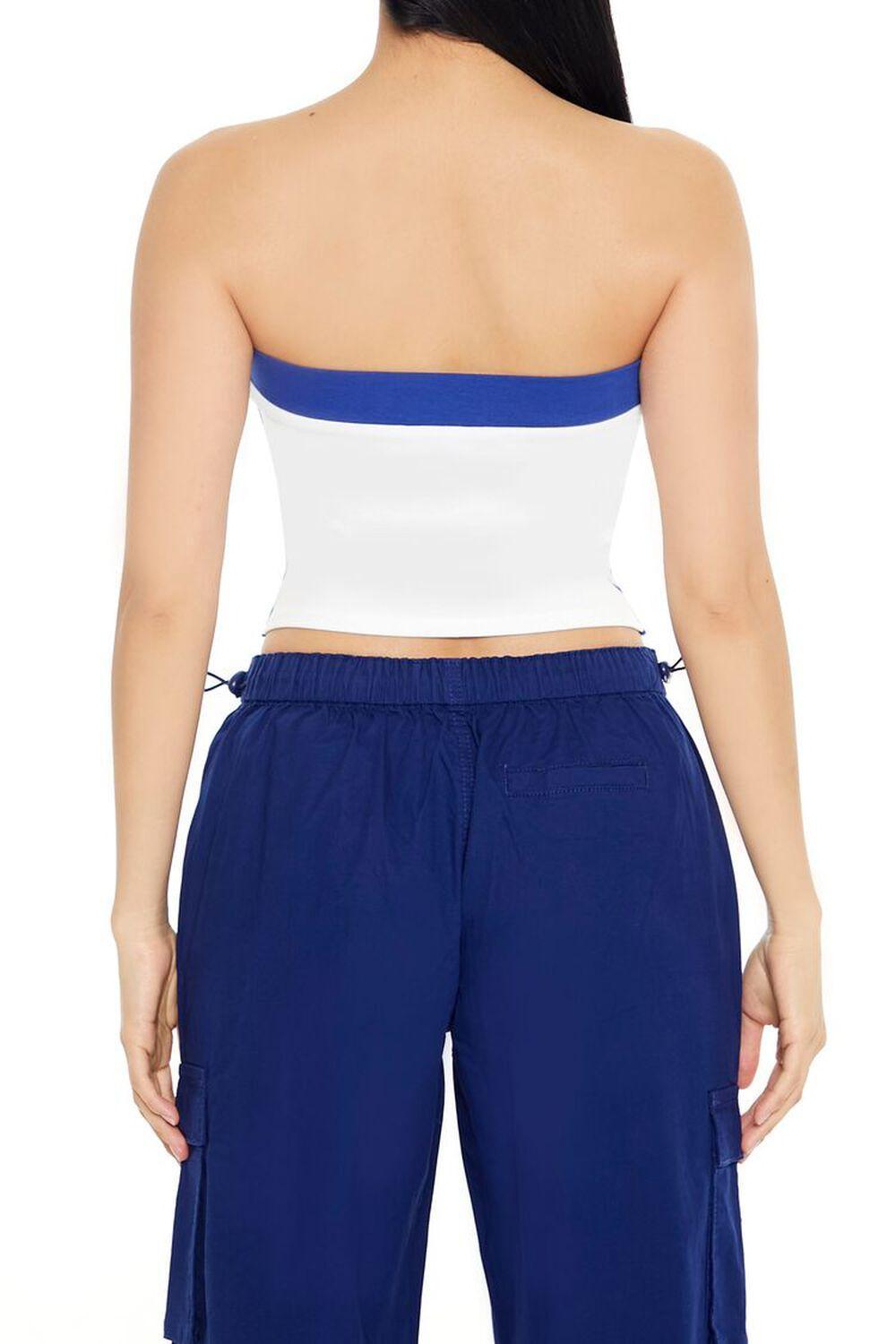 23 Graphic Bow Tube Crop Top | Forever 21 Product Image