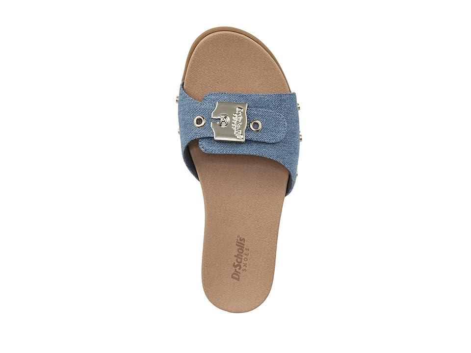 Dr. Scholl's Nice Iconic Flat Sandal Denim) Women's Sandals Product Image