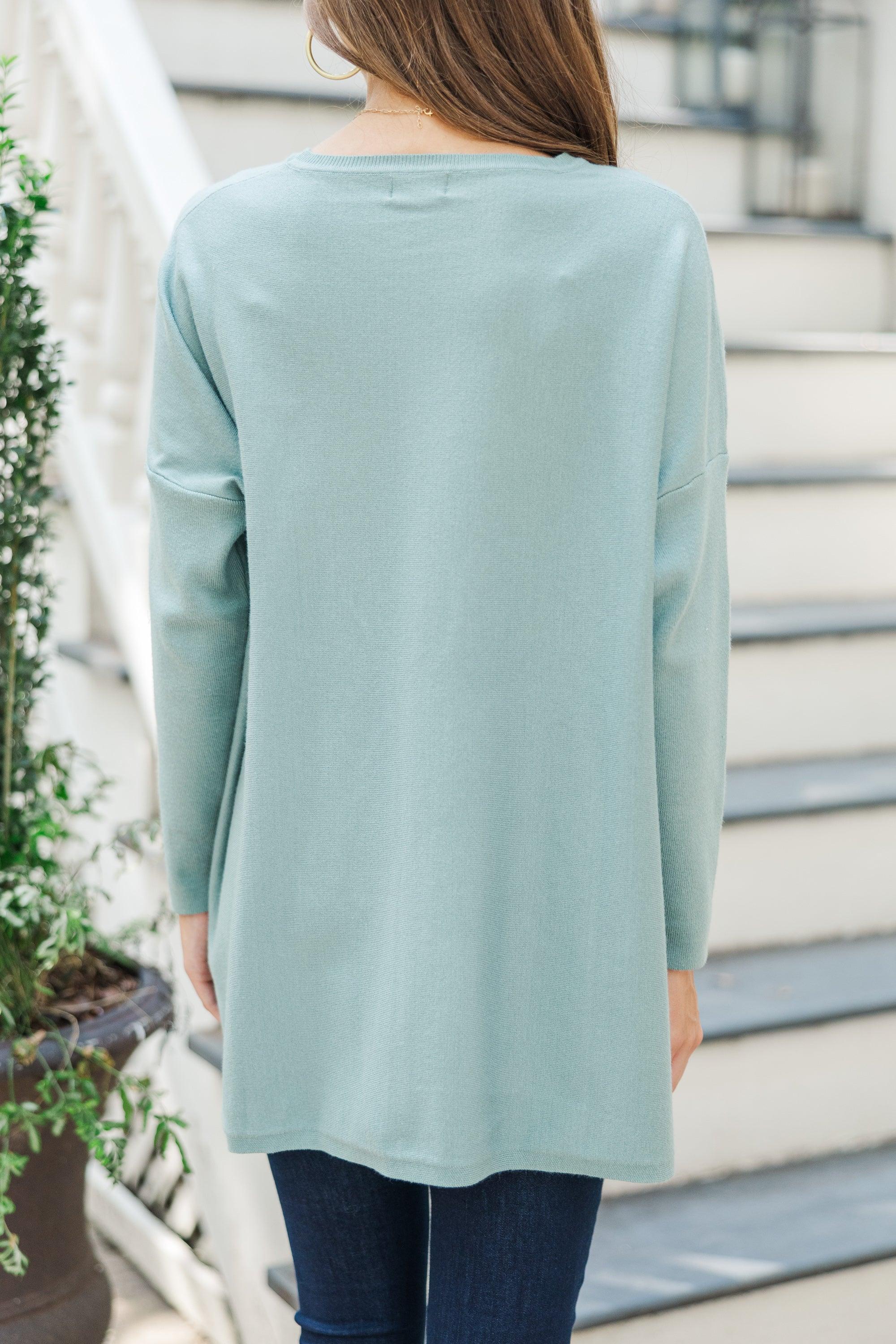 Loving My Life Olive Green Pocket Tunic Female Product Image