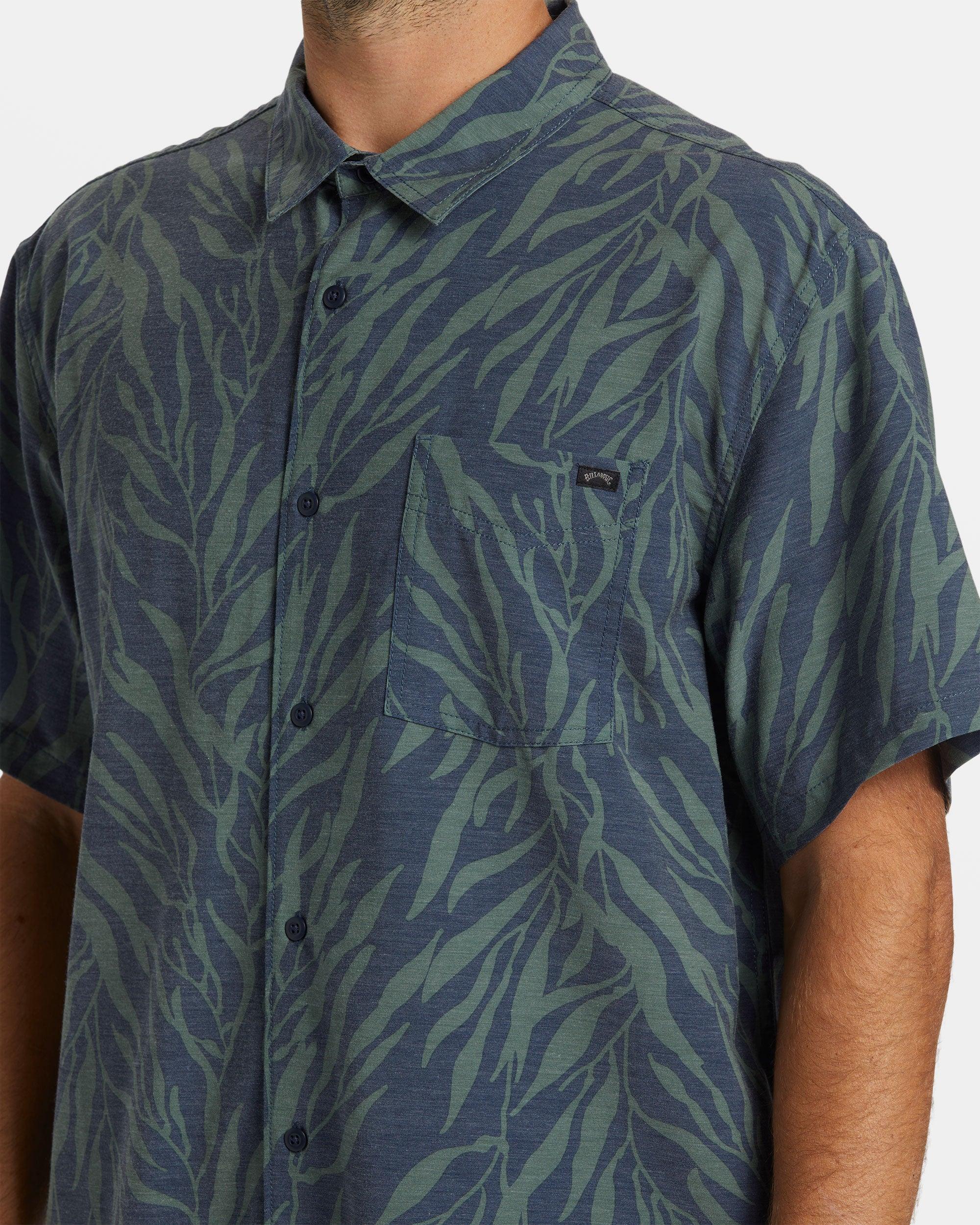 A/Div Surftrek Trail Short Sleeve Shirt - Dusty Navy Male Product Image