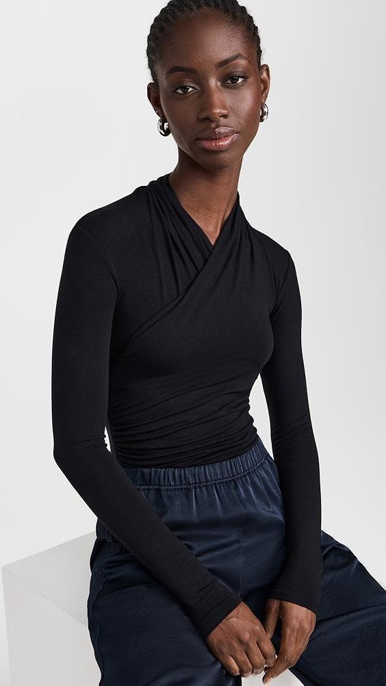 Vince Fixed Wrap Top | Shopbop Product Image