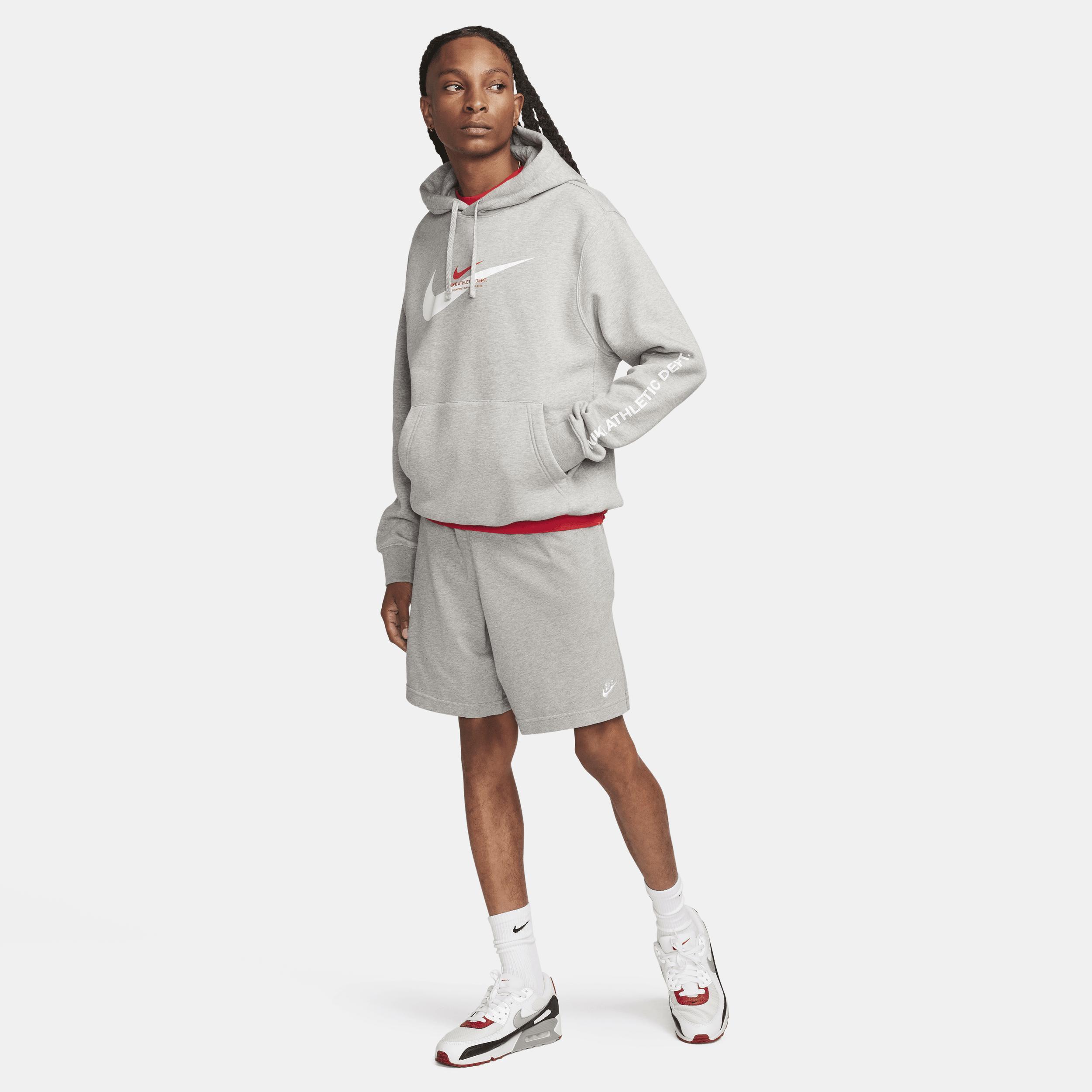 Mens Nike Club Knit Shorts Grey Product Image