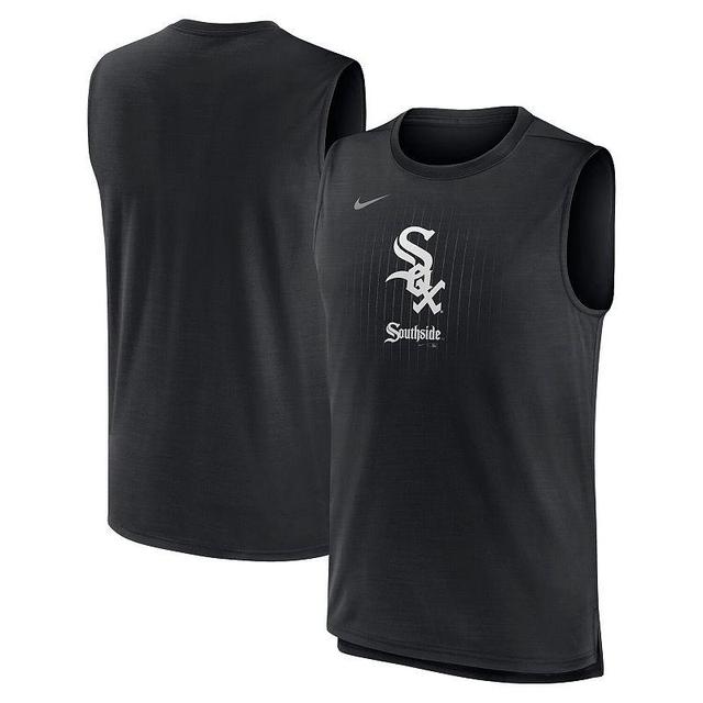 Mens Nike Chicago White Sox City Connect Muscle Tank Top Product Image