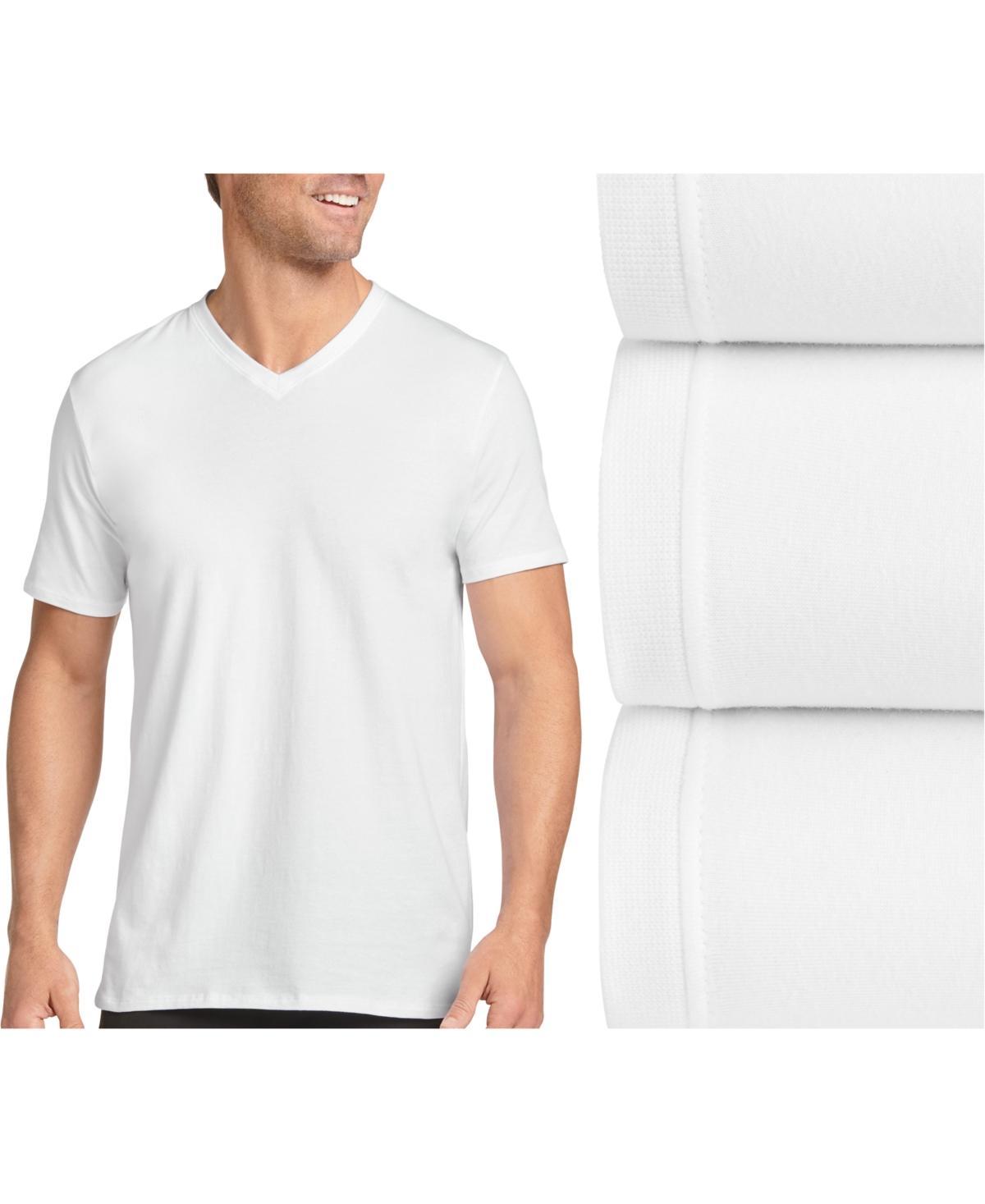 Mens Jockey 3-pack Stretch V-Neck Tees Product Image