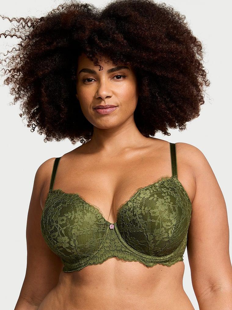 Lace Lightly Lined Classic Coverage Demi Bra Product Image