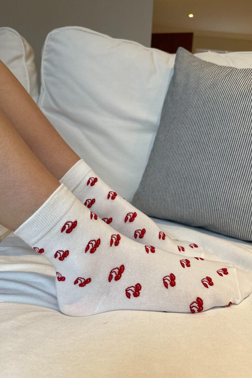 Cherries Socks Product Image