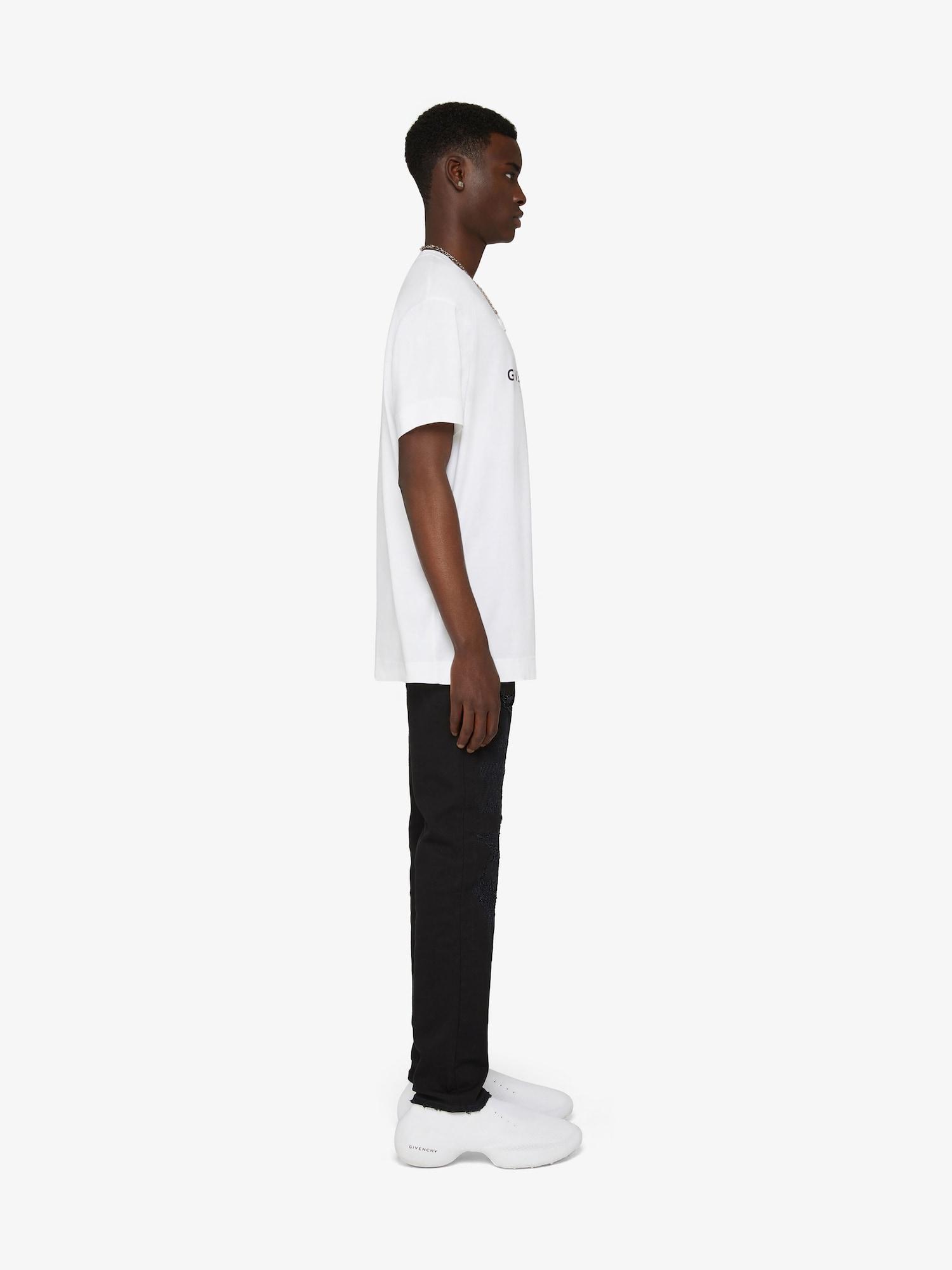 GIVENCHY Reverse oversized t-shirt in cotton Product Image