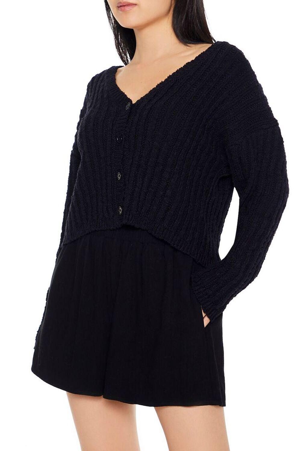 Ribbed Knit Cardigan Sweater | Forever 21 Product Image