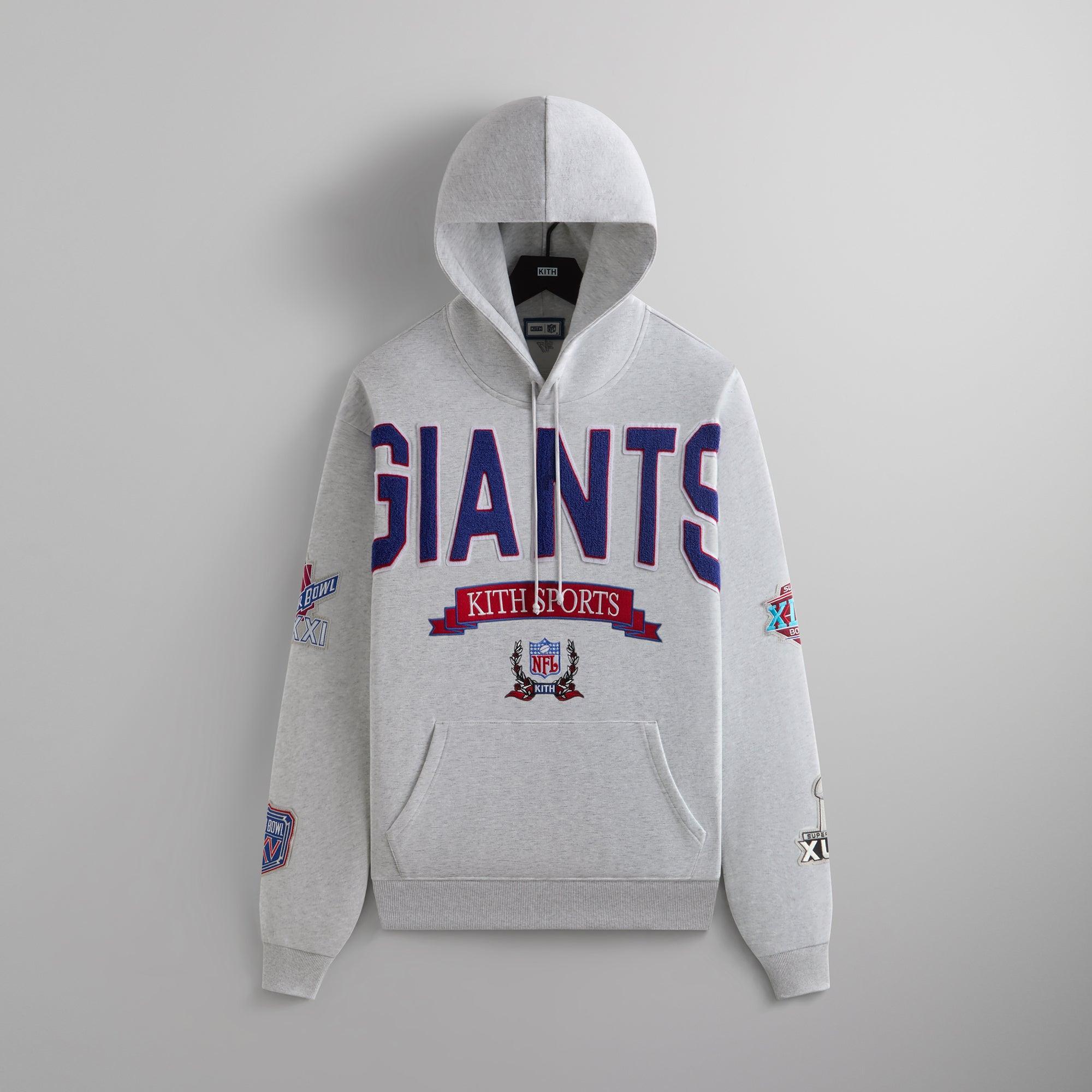 Kith & '47 for the NFL: Giants Nelson Hoodie - Light Heather Grey Male Product Image