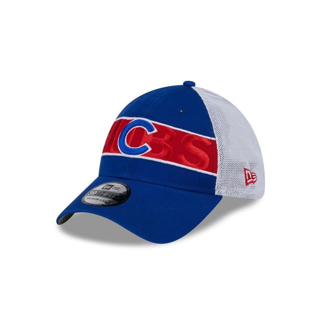 Chicago Cubs Banded 39THIRTY Stretch Fit Hat Male Product Image