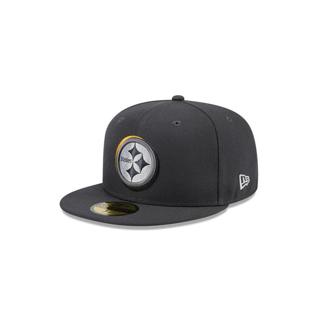 Mens New Era Pittsburgh Steelers 2024 Nfl Draft On Stage 59FIFTY Fitted Hat Product Image