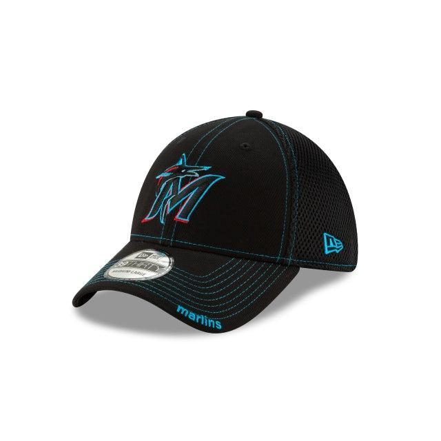 Miami Marlins NEO 39THIRTY Stretch Fit Hat Male Product Image