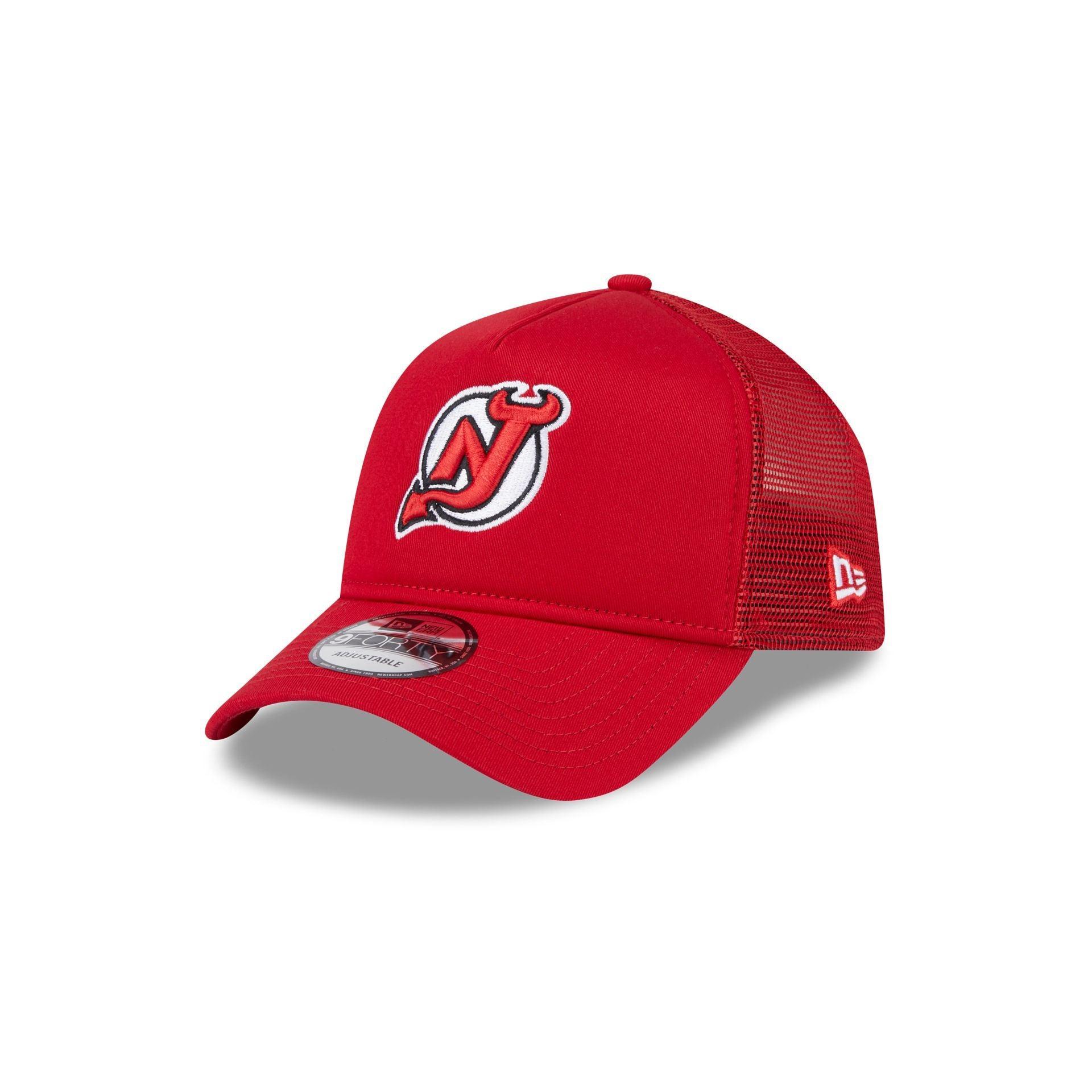 New Jersey Devils 9FORTY A-Frame Trucker Hat Male Product Image