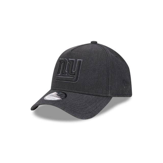 Las Vegas Raiders Logo Essentials Black 9FORTY A-Frame Snapback Hat Male Product Image