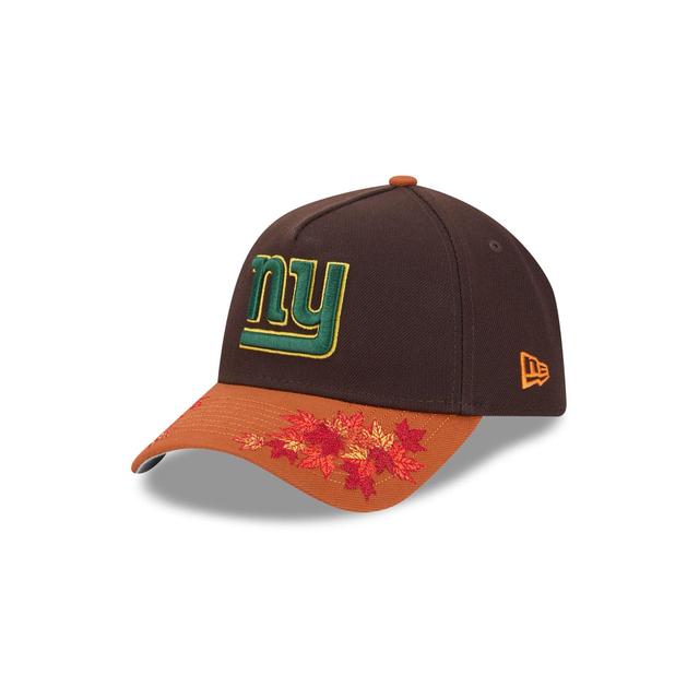 New York Giants Fall Foliage 9FORTY A-Frame Snapback Hat Male Product Image