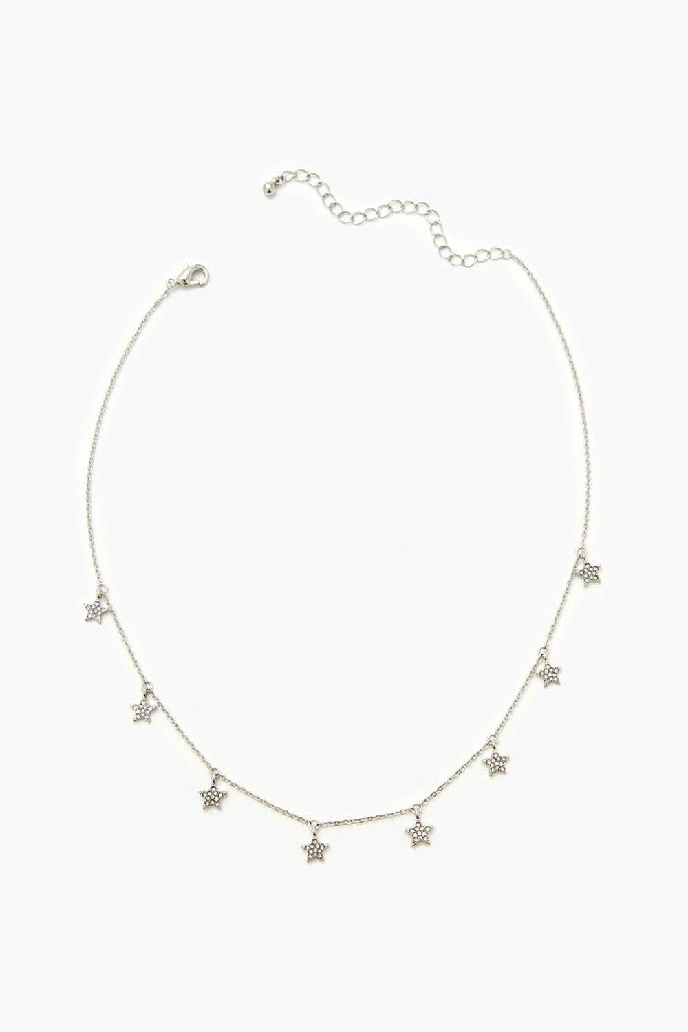 Rhinestone Star Charm Necklace | Forever 21 Product Image