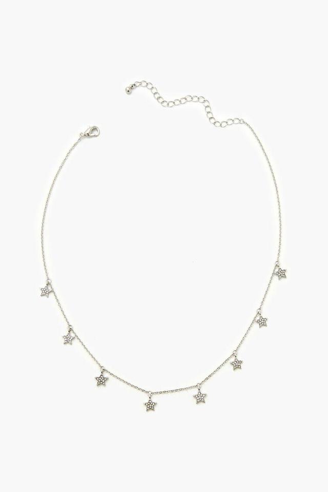 Rhinestone Star Charm Necklace | Forever 21 Product Image