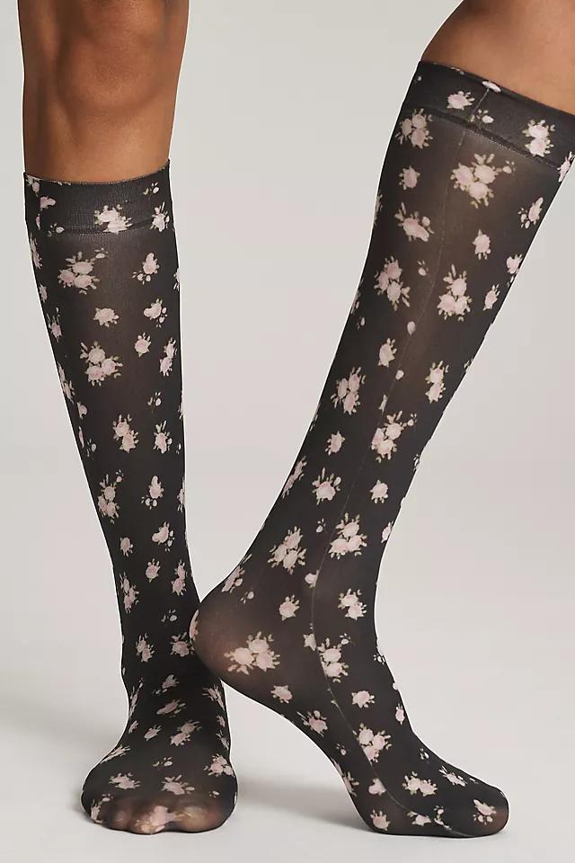 For Love & Lemons Floral Knee-High Socks Product Image