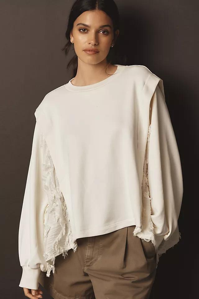 By Anthropologie Twofer Sweatshirt Product Image