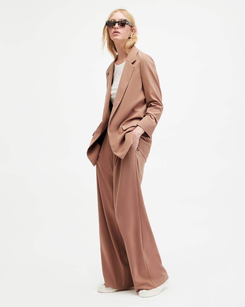 Aleida Lightweight Wide Leg Trousers Product Image