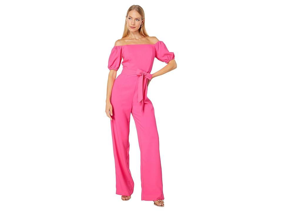 Lilly Pulitzer Jada Jumpsuit (Pink Isle) Women's Jumpsuit & Rompers One Piece Product Image