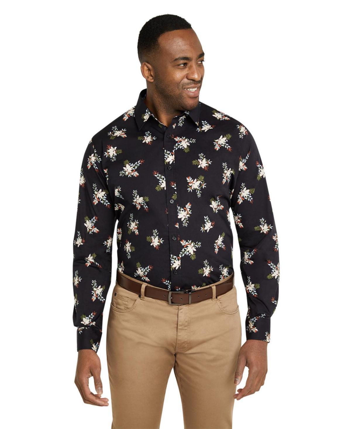 Johnny Big Mens Sebastian Floral Shirt Big & Tall Product Image