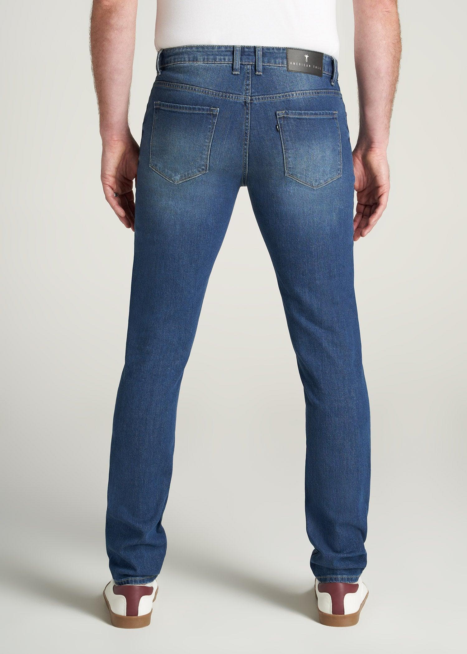 Carman TAPERED Jeans for Tall Men in Classic Blue Male Product Image