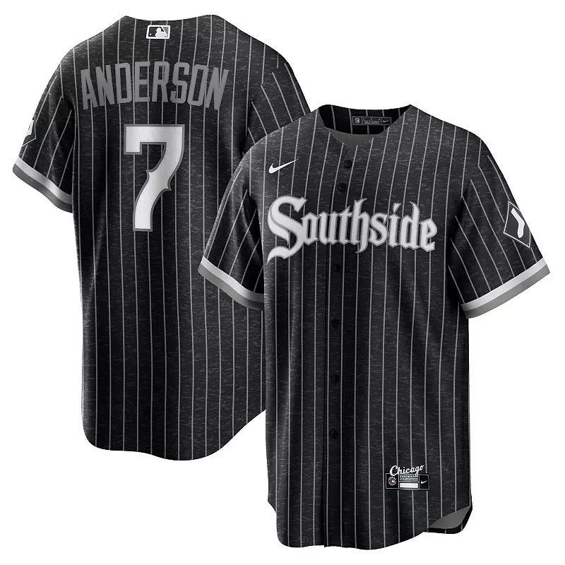 Mens Nike Tim Anderson Chicago White Sox City Connect Replica Player Jersey Product Image