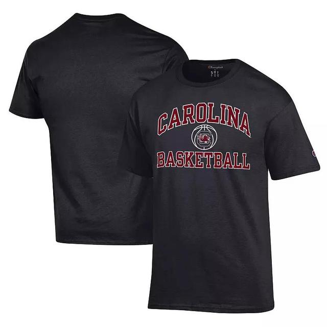 Mens Champion Black South Carolina Gamecocks Basketball Icon T-shirt Product Image