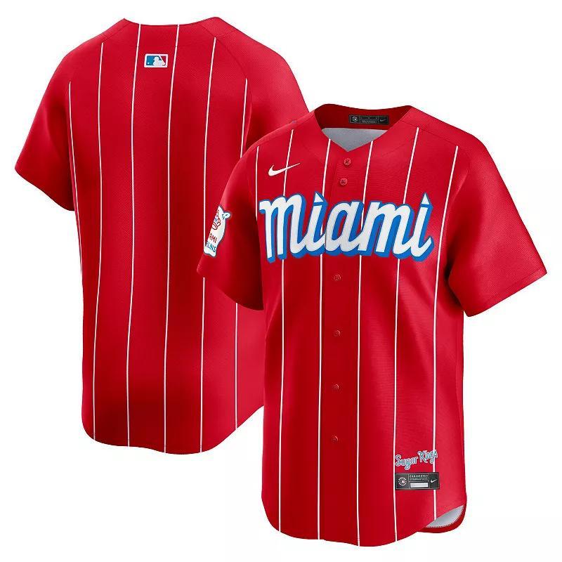 Miami Marlins City Connect Nike Men's Dri-FIT ADV MLB Limited Jersey Product Image