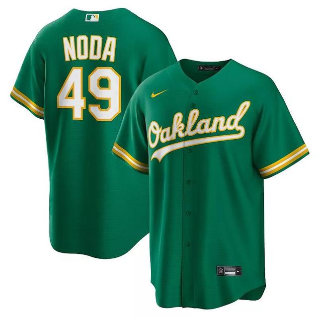 Mens Nike Ryan Noda Kelly Oakland Athletics Alternate Replica Jersey Product Image