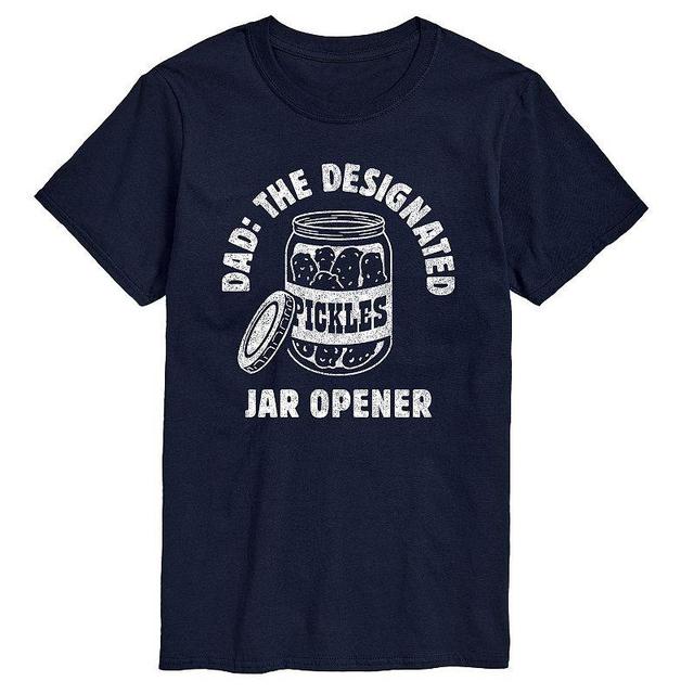 Big & Tall Dad The Designated Jar Opener Graphic Tee, Mens Product Image