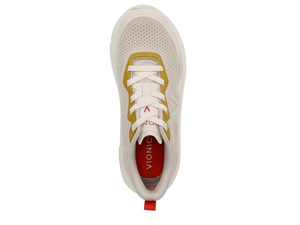 VIONIC Walk Max (Cream/Tangerine Tango PU) Women's Shoes Product Image