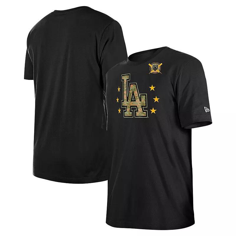 Mens New Era Los Angeles Dodgers 2024 Armed Forces Day T-Shirt Product Image