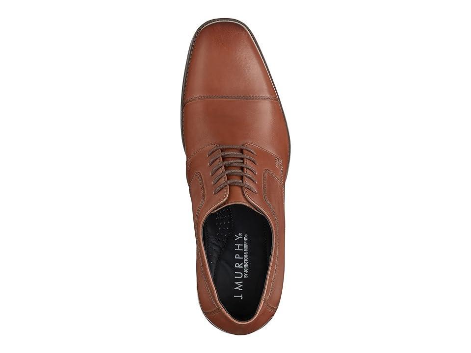 Johnston & Murphy Novick Cap Toe Men's Lace Up Wing Tip Shoes Product Image