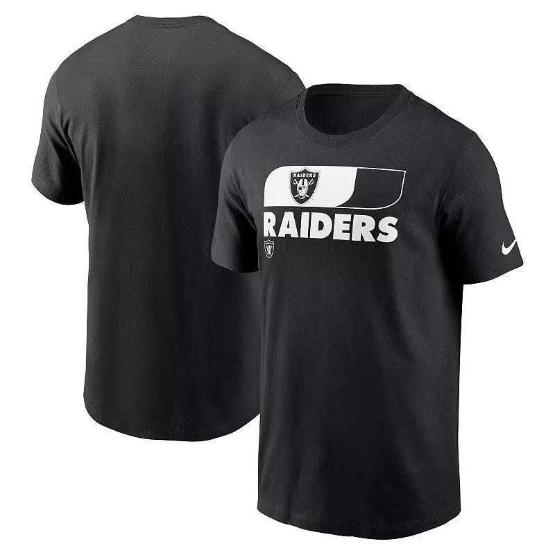 Mens Nike Black Las Vegas Raiders Air Essential T-Shirt Product Image