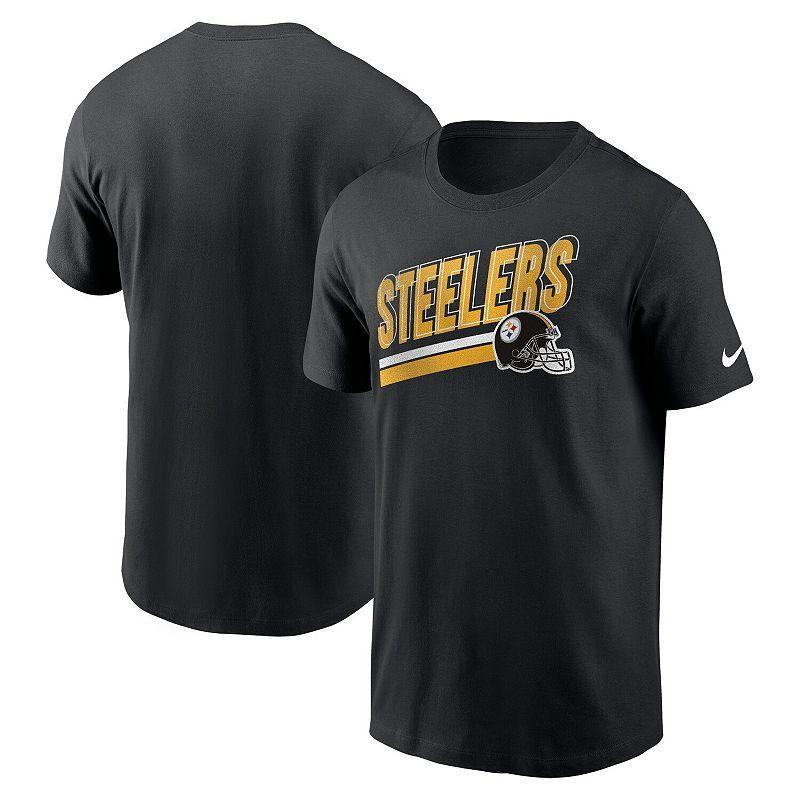 Mens Nike Pittsburgh Steelers Essential Blitz Lockup T-Shirt Product Image