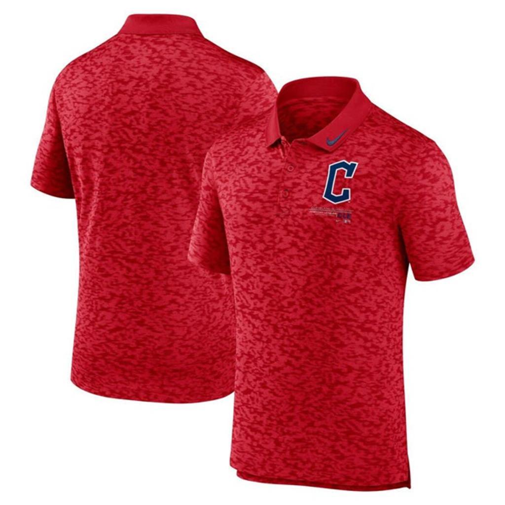 NIKE Red Cleveland Guardians Next Level Polo Product Image