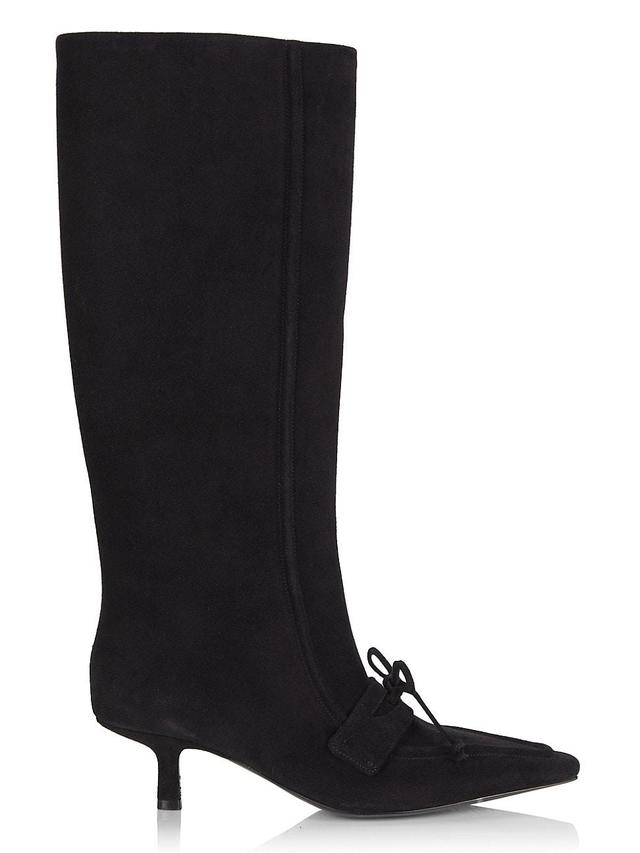 Womens Storm Suede Knee-High Boots Product Image