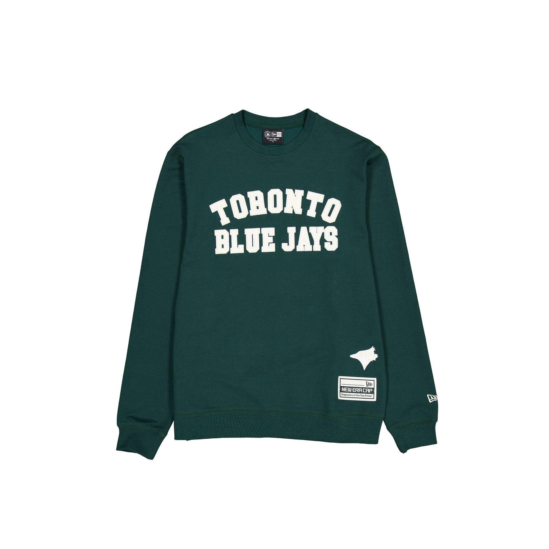 Toronto Blue Jays Dark Green Logo Select Crewneck Male Product Image