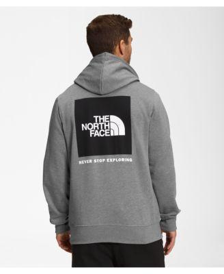 The North Face Mens Box Nse Never Stop Exploring Pullover Hoodie - Gravel Product Image