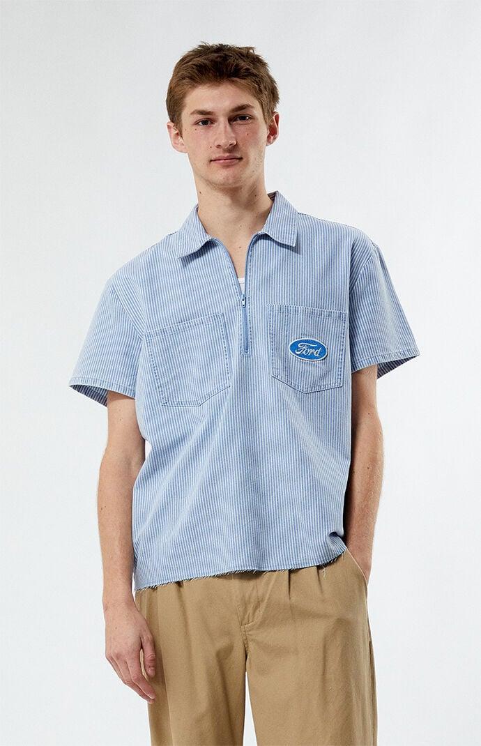 FORD Men's Quarter Zip Shirt Product Image