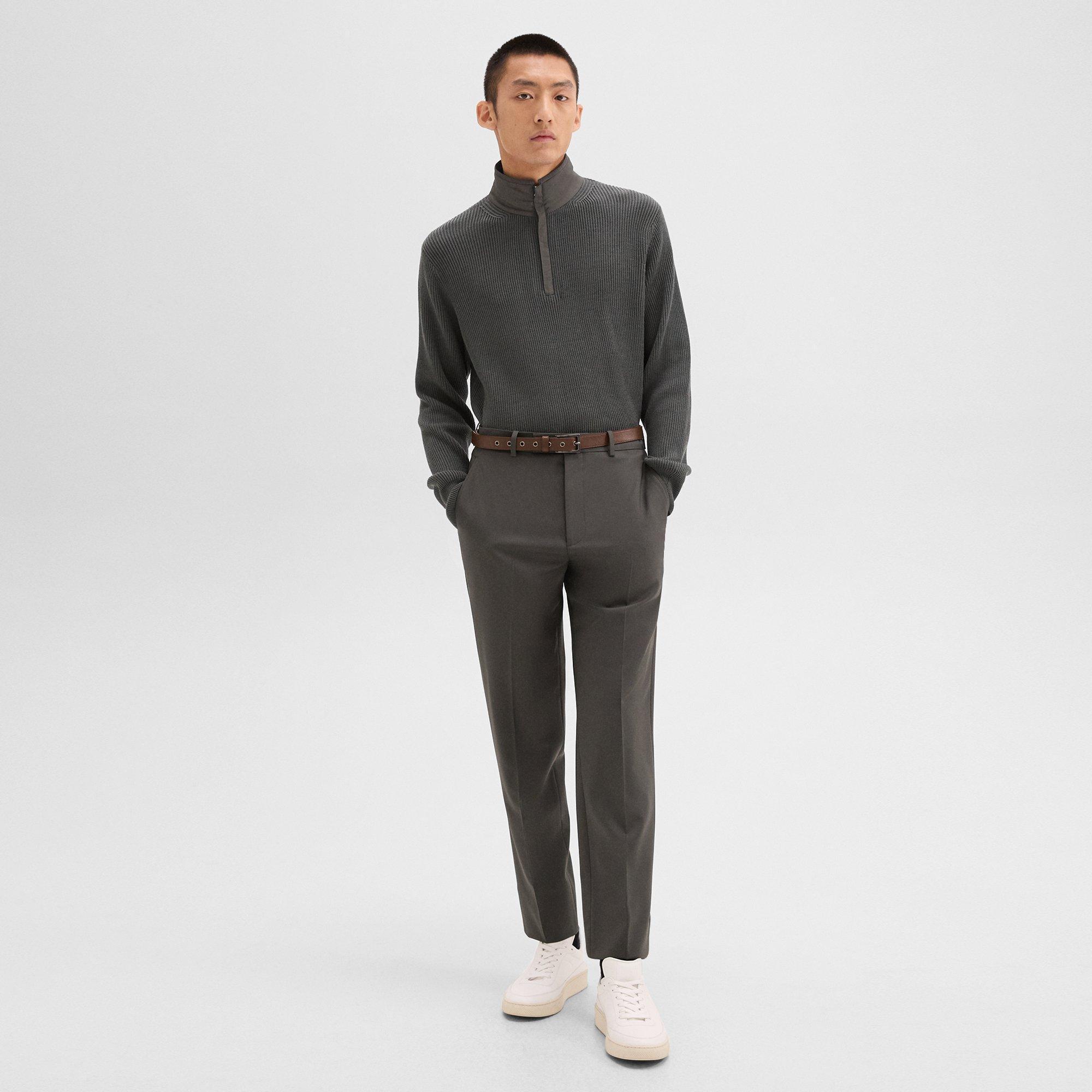 Wool Gabardine Relaxed Pant | Theory Product Image