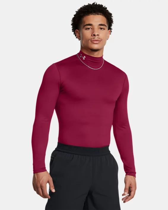 Men's ColdGear® Elite Mock Long Sleeve Product Image