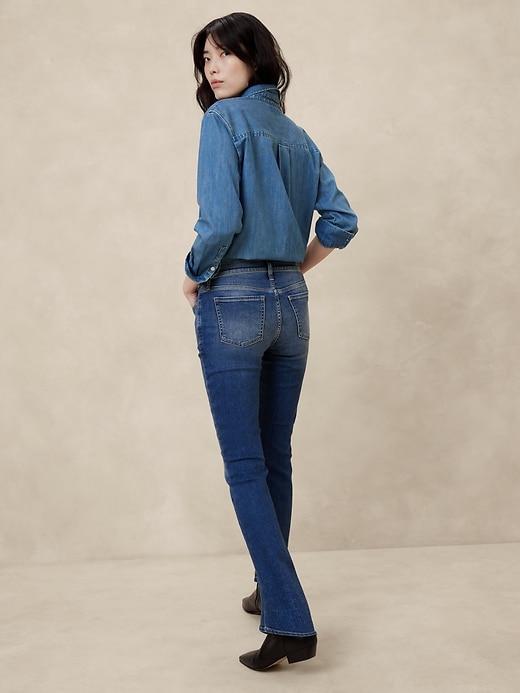 Mid-Rise Bootcut Jean Product Image