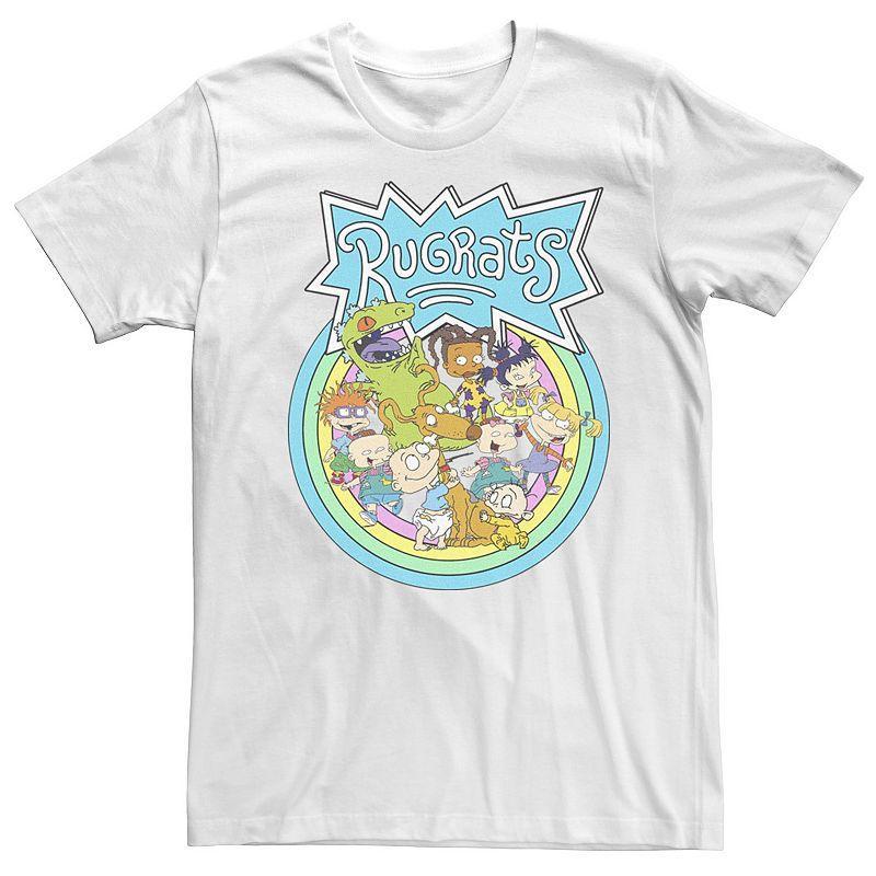 Mens Rugrats Rainbow Group Logo Tee Product Image