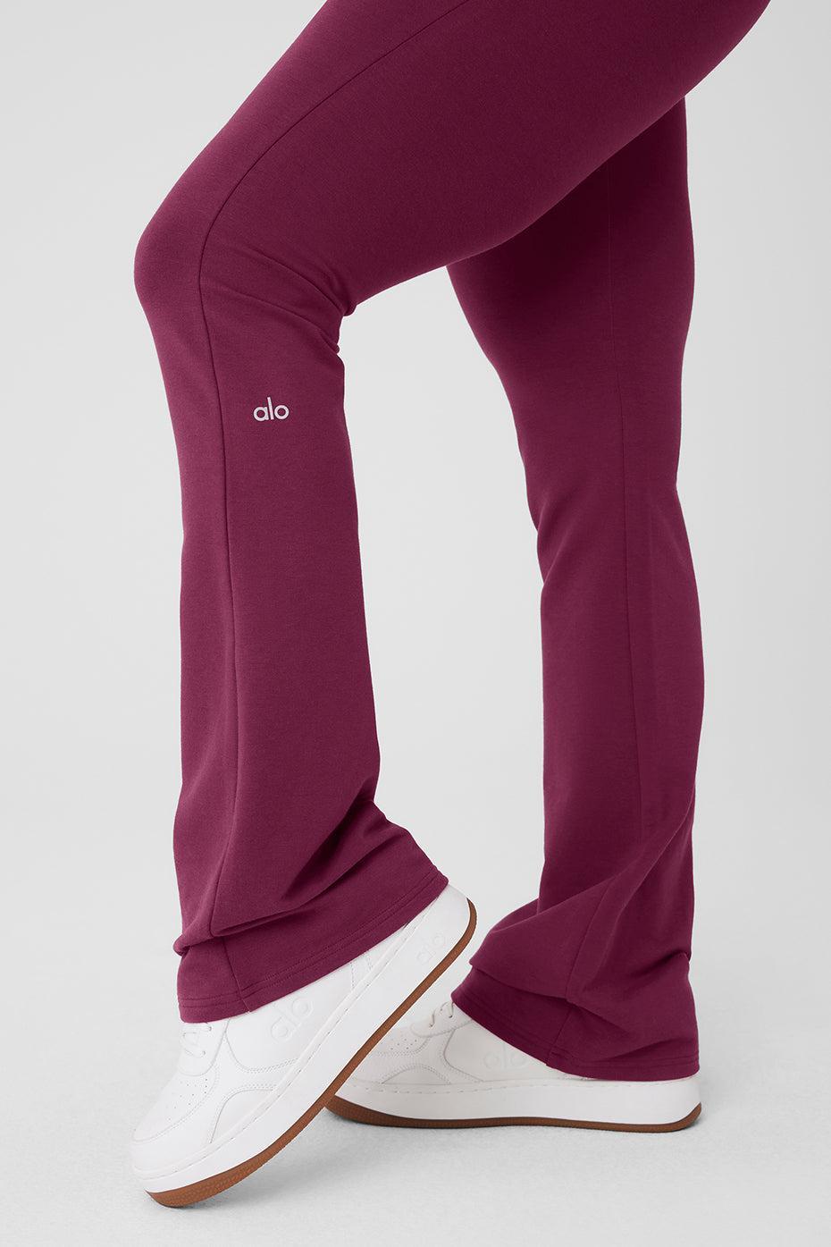 Sway Boot Cut Sweatpant - Wild Berry Product Image