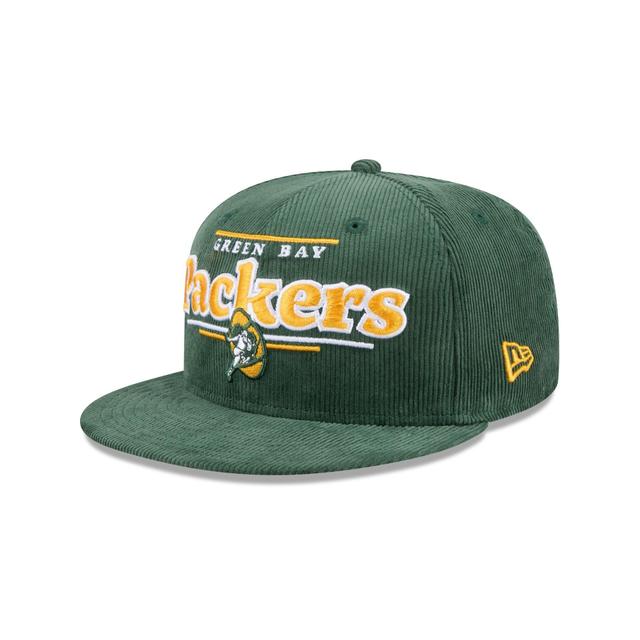 Green Bay Packers Throwback Display 9FIFTY Snapback Hat Male Product Image