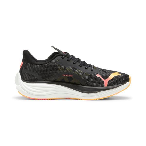 PUMA Velocity NITROâ¢ 3 Men's Running Shoes in Black/Silver/Sun Stream Product Image