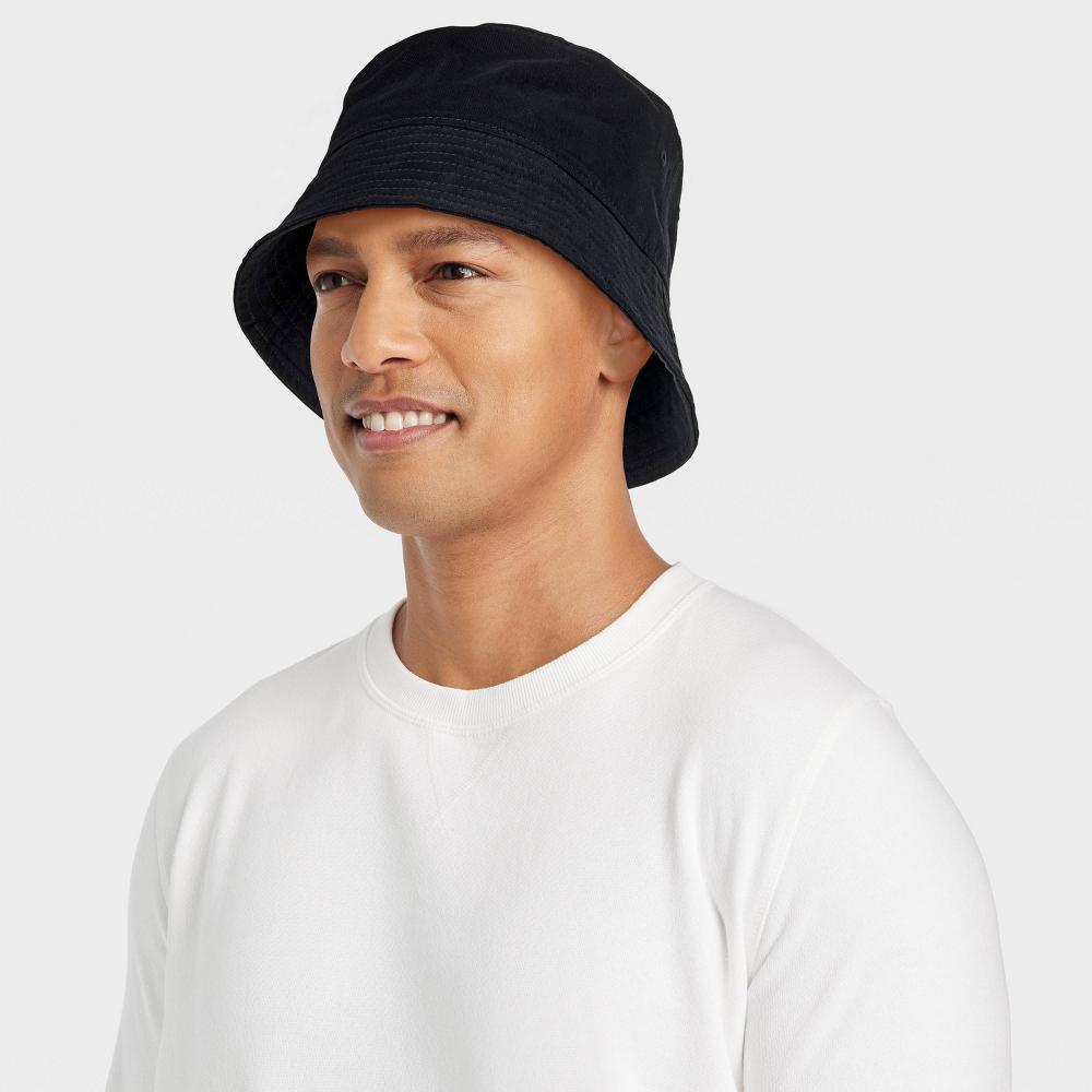 Mens Cotton Bucket Hat - Goodfellow & Co M/L Product Image